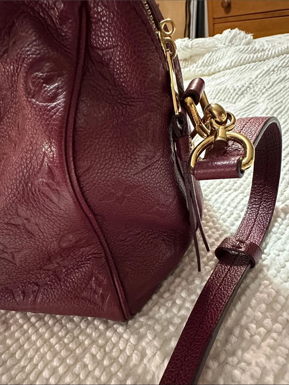 Louis Vuitton structured louis