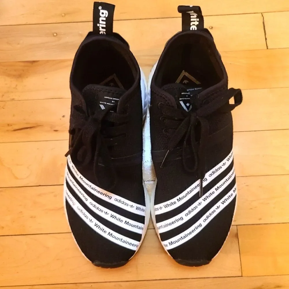 White Mountaineering Adidas Originals NMD R2 Black