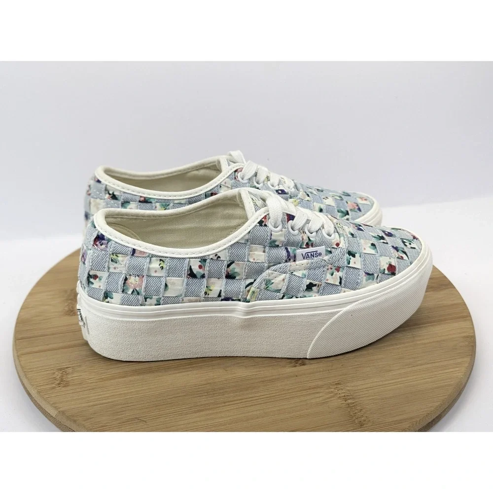 Vans stacked woven