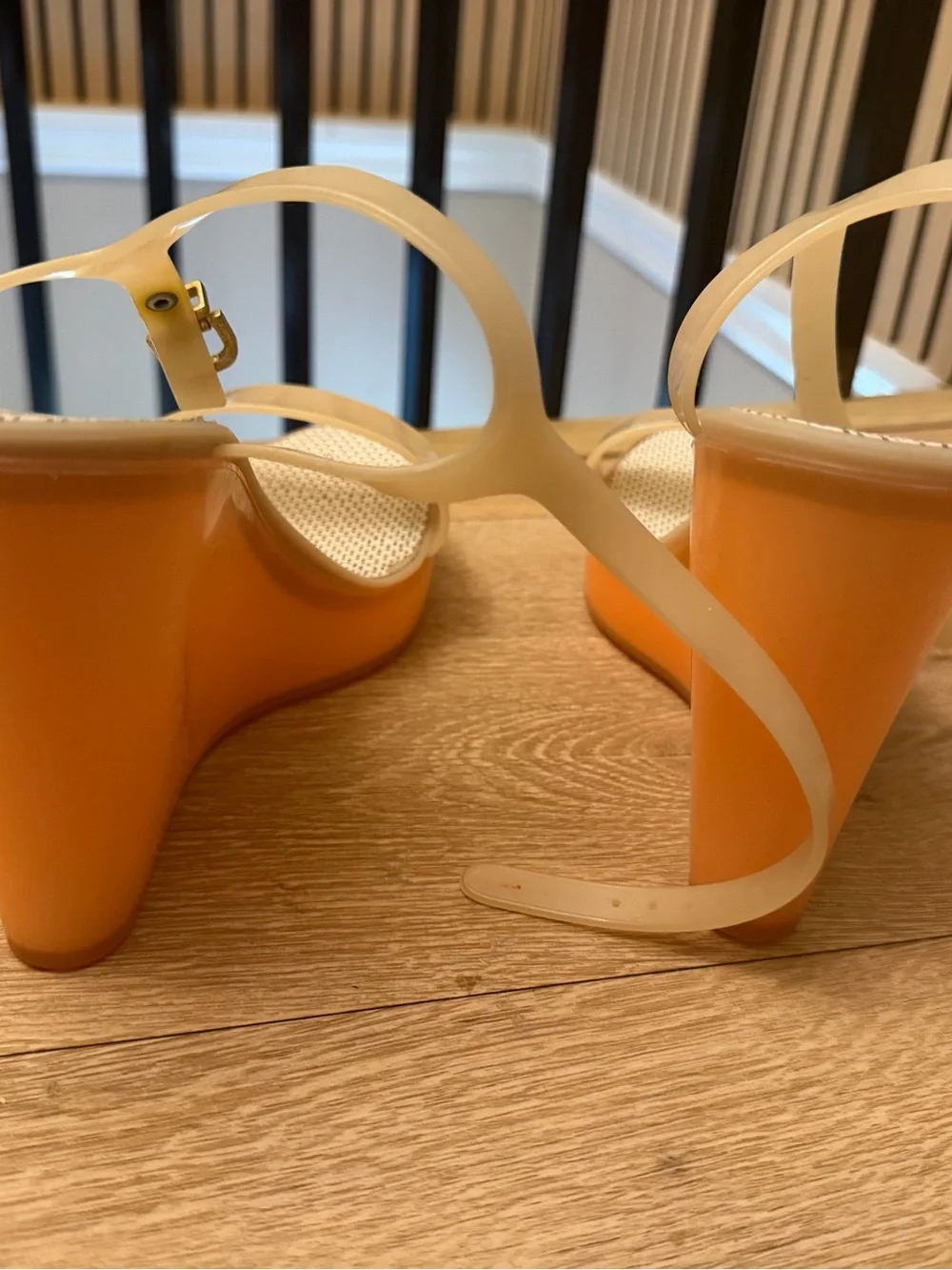 Furla jelly wedge