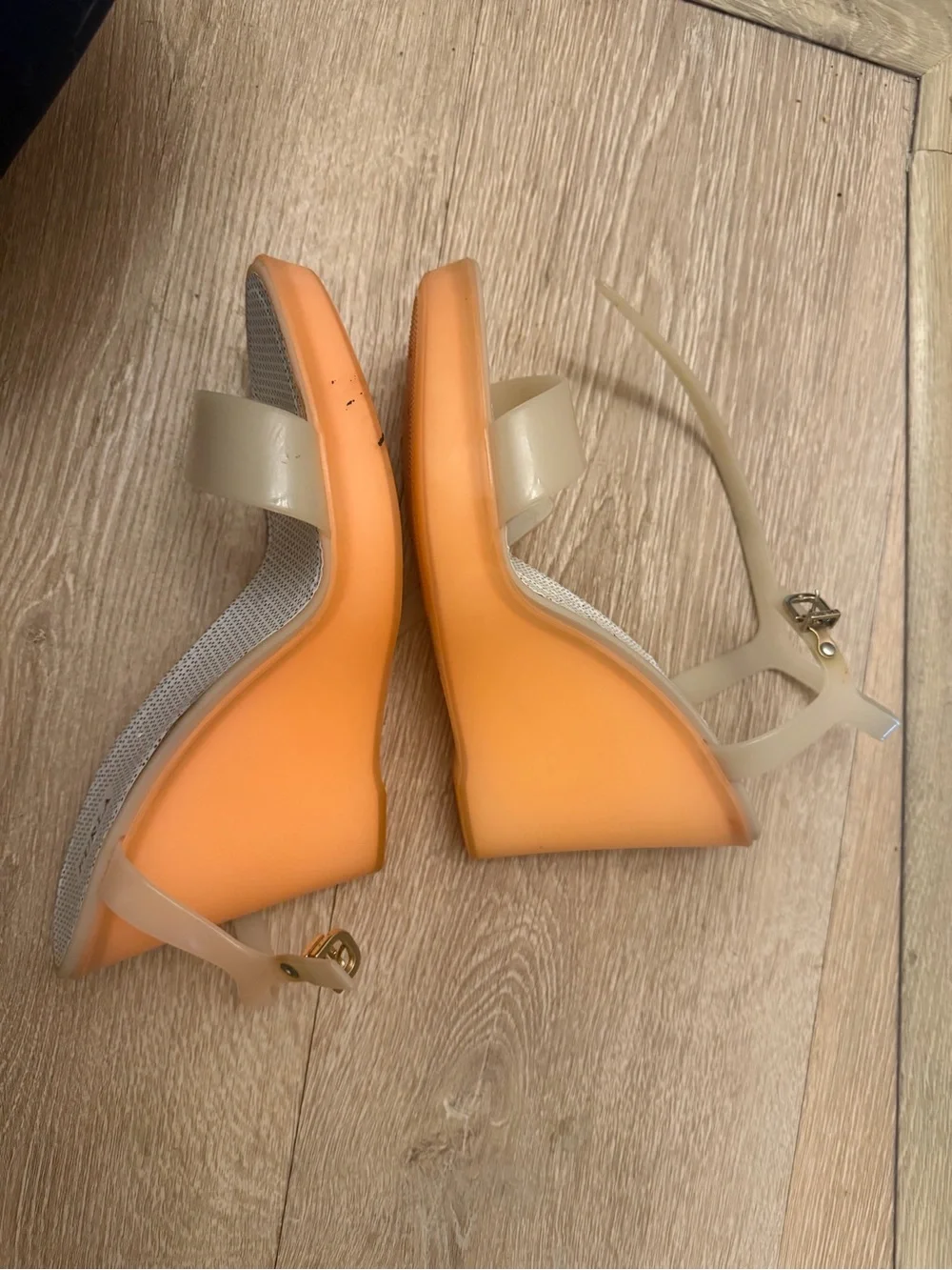 Furla jelly wedge