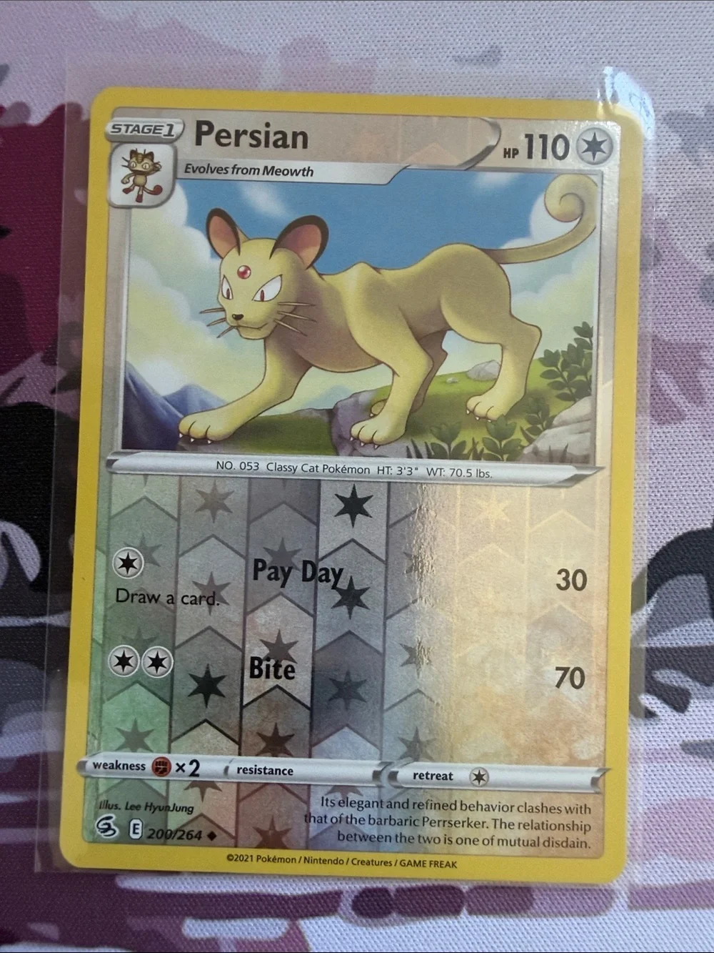 Pokemon meowth galarian