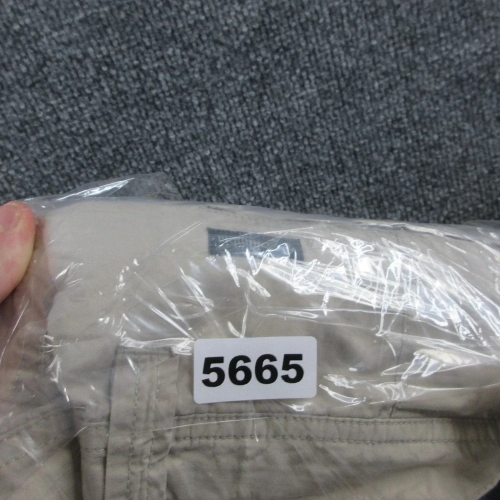 Columbia Shorts Mens 36 Beige Chino 10 Inseam Lined Cotton Pockets Casual Summer
