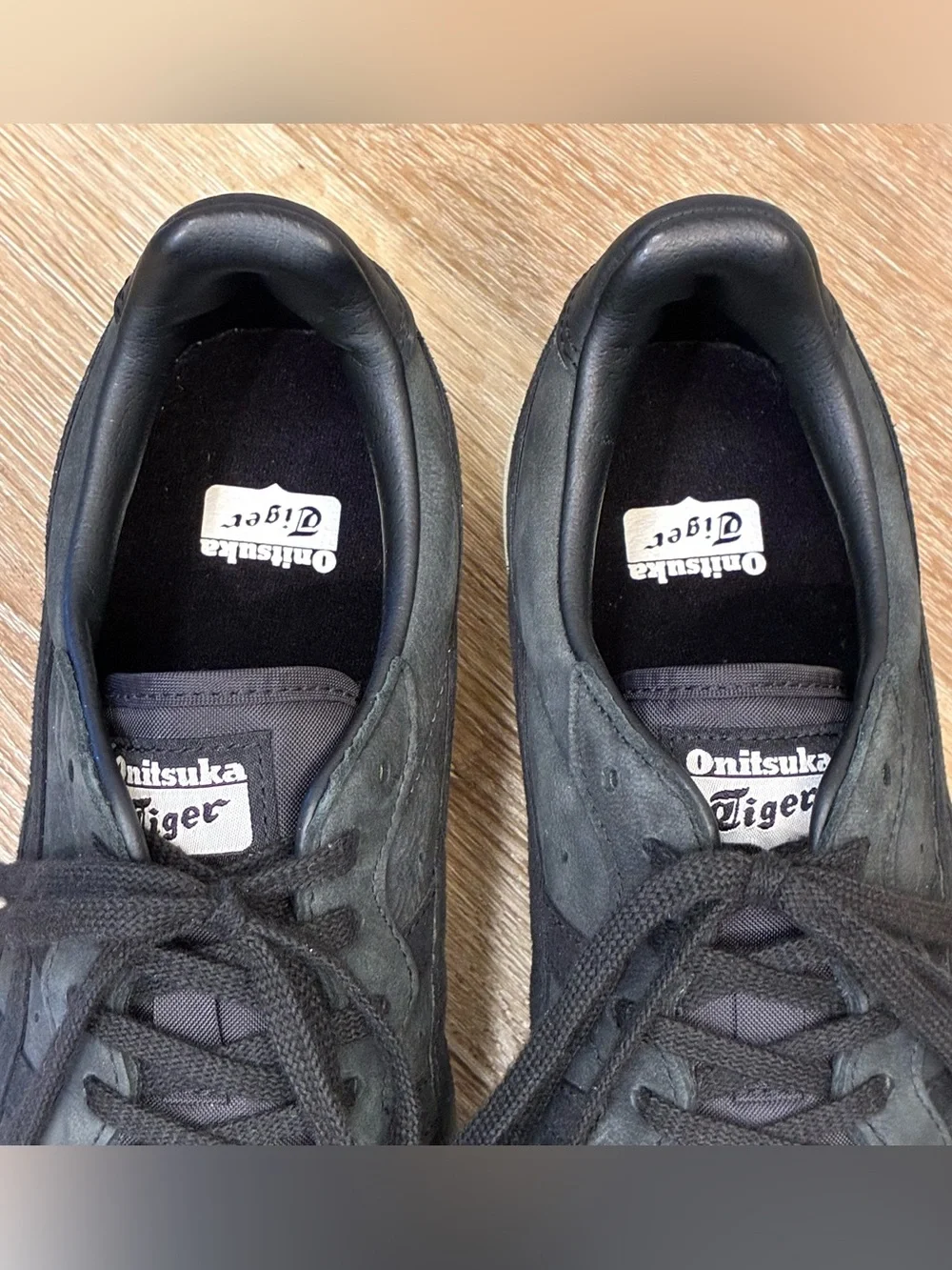 Onitsuka Tiger GSM SD Sneakers In A Black-on-Black Men’s Size US 9 EU 42.5 27cm