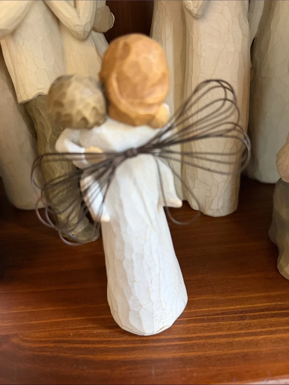 Vintage Willow tree 2002 Angel’s Embrace , mother and son