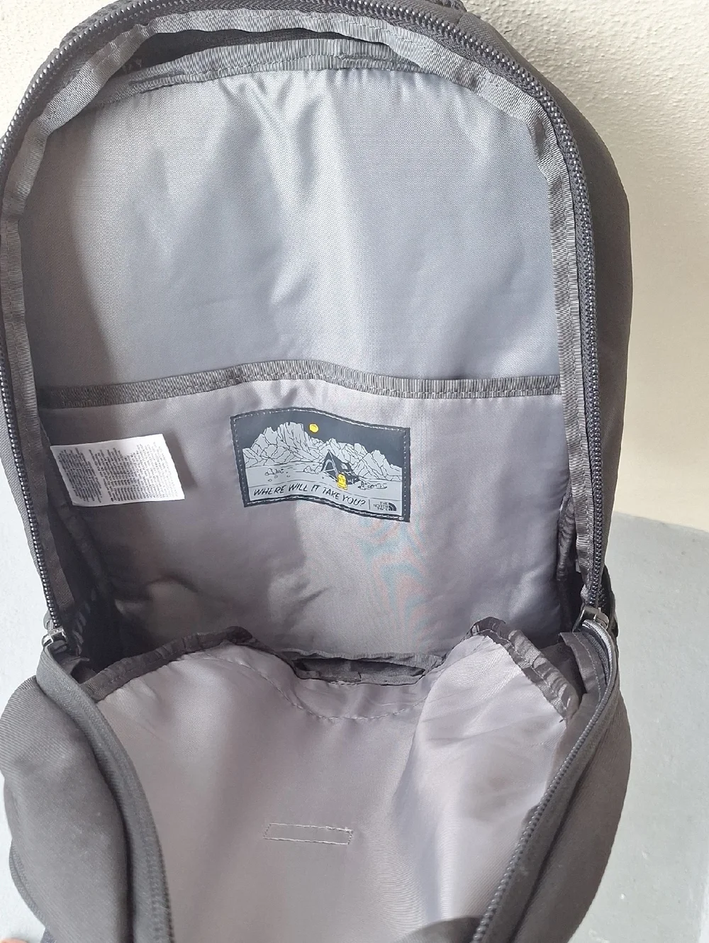 The North Face blue xylem multiple