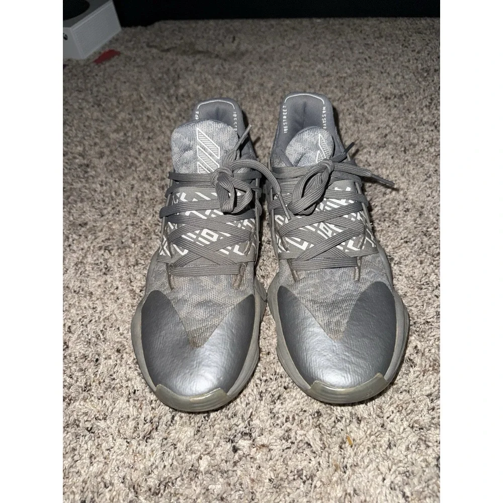 Adidas Harden Volume 4 EH2412 Gray Basketball Shoes Sneakers Size 7.5‎