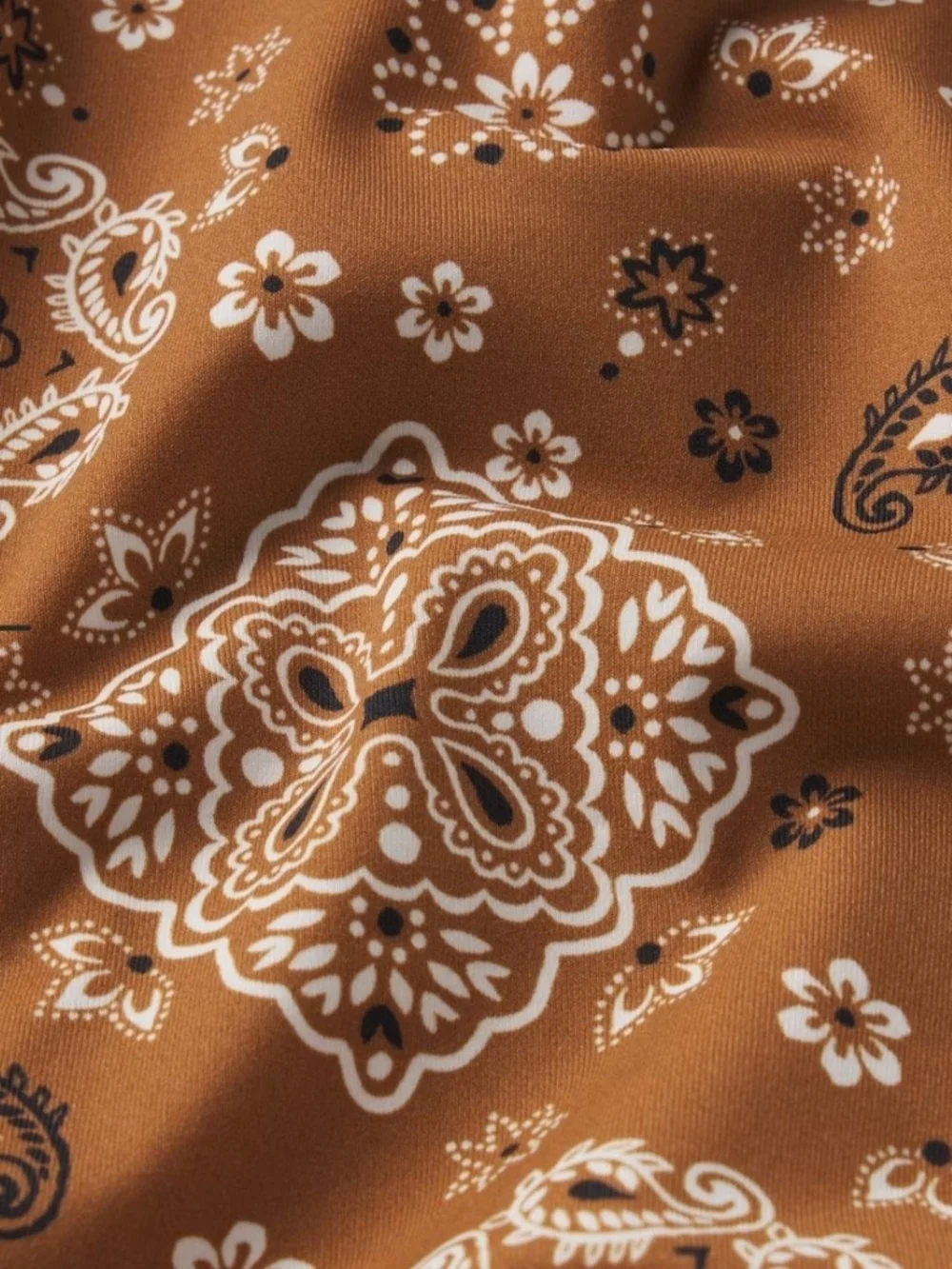 SKIMS brown floral