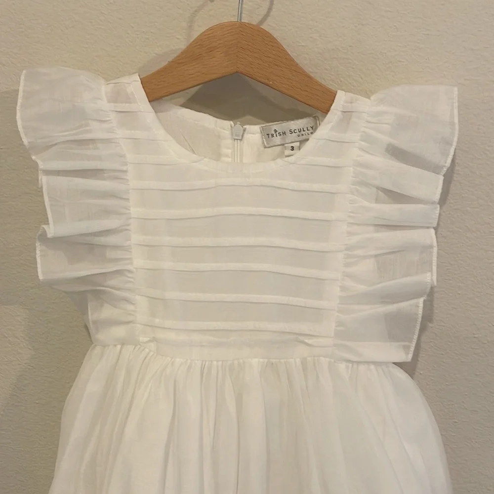 Trish Scully Child elegant white