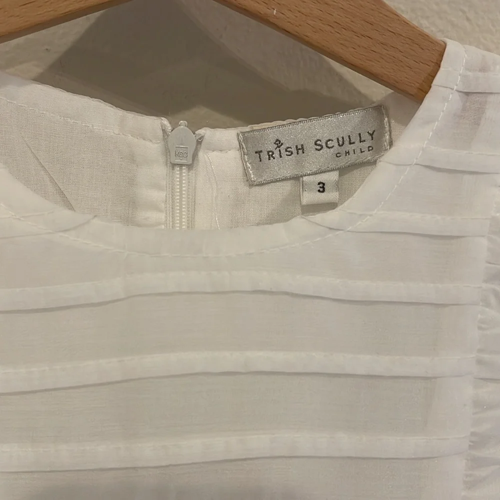 Trish Scully Child elegant white