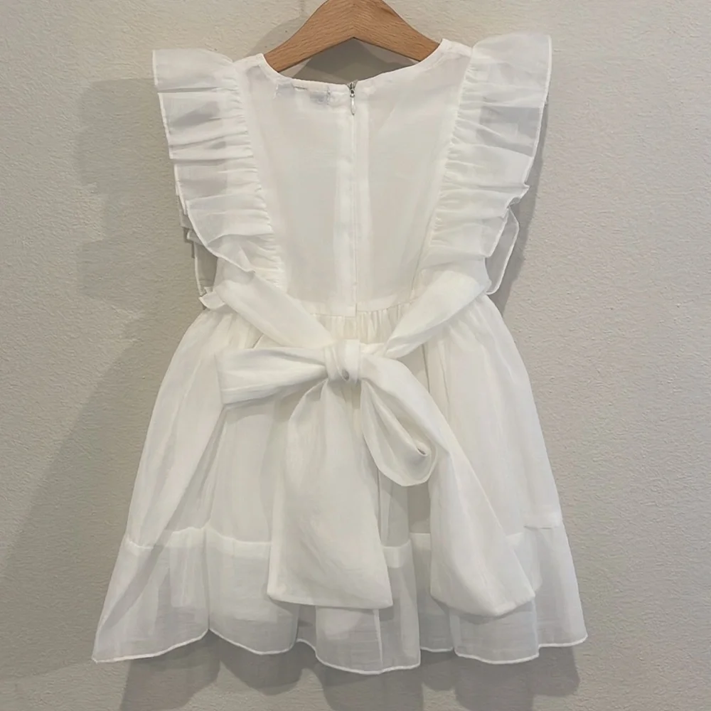 Trish Scully Child elegant white