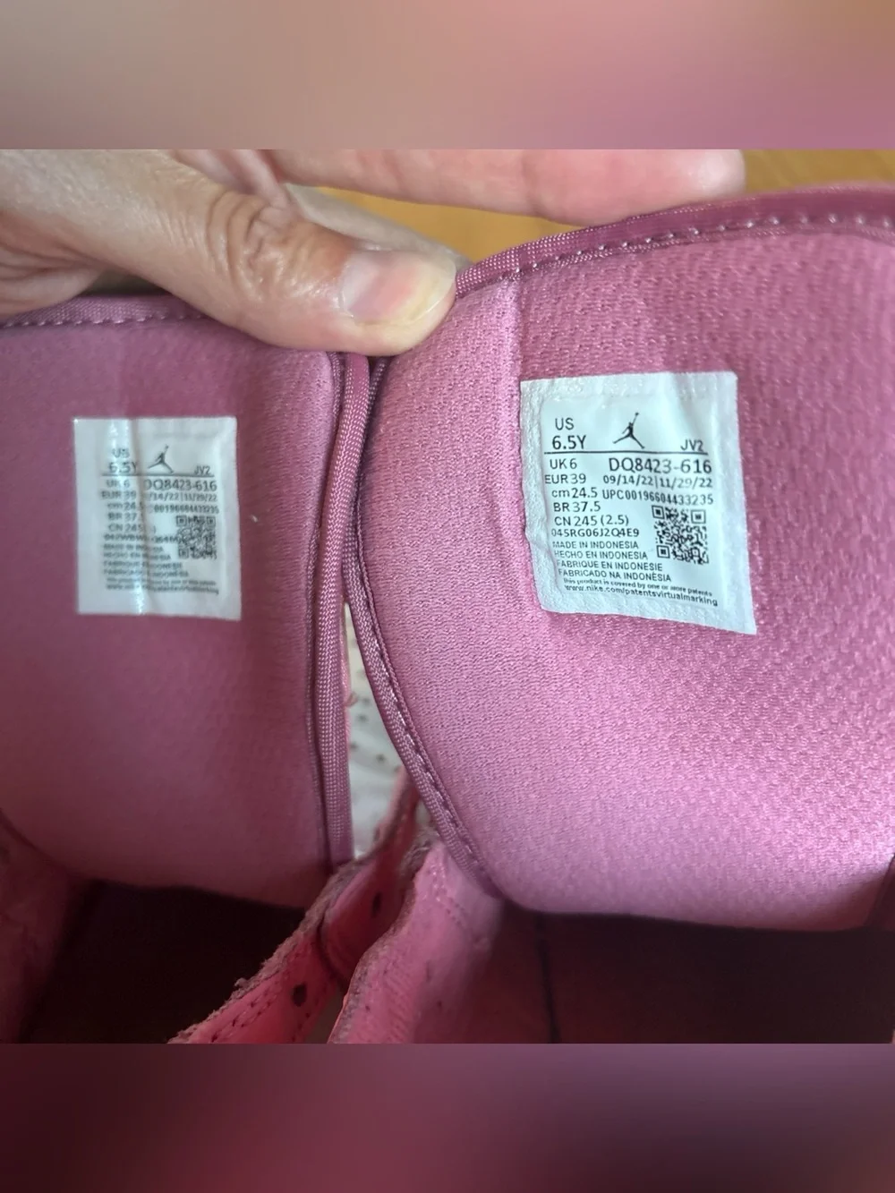 Nike youth size