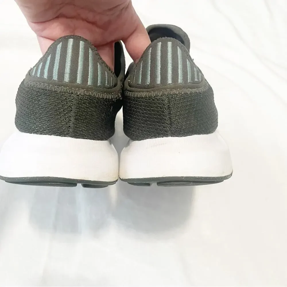 Adidas originals mens swift run X camo green athletic sneakers size 8