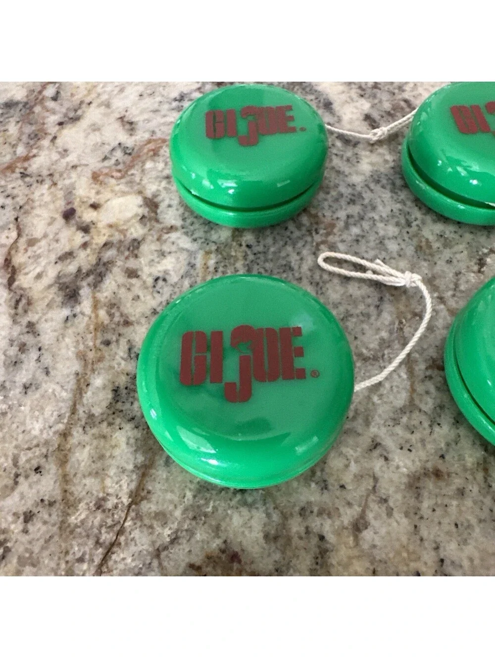 4x G.I. Joe Yo-Yo Lot Hong Kong 1980s GOOD CONDITION + FAST SHIPPING