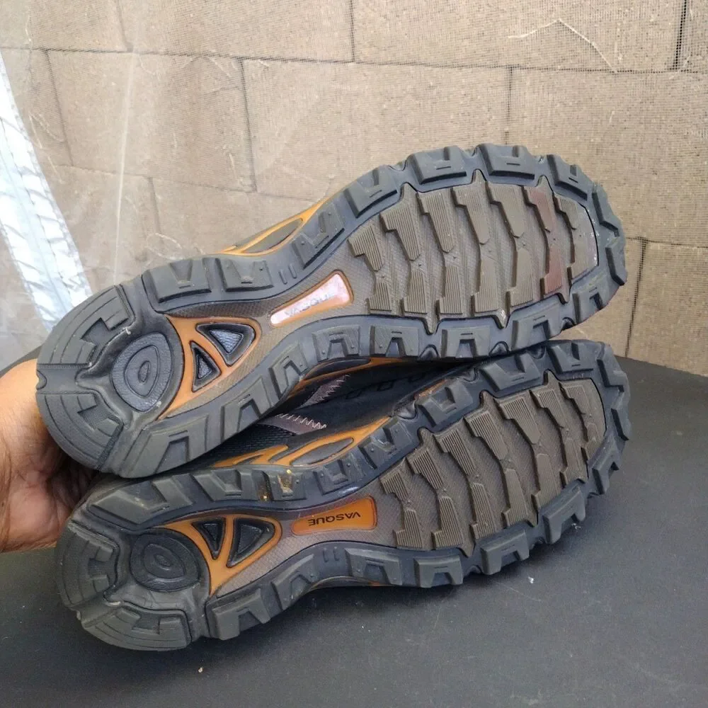 VASQUE 7006M Juxt Hiking Shoes Mens Sz 14 M Sudan Brown/Black Suede Trail Shoes