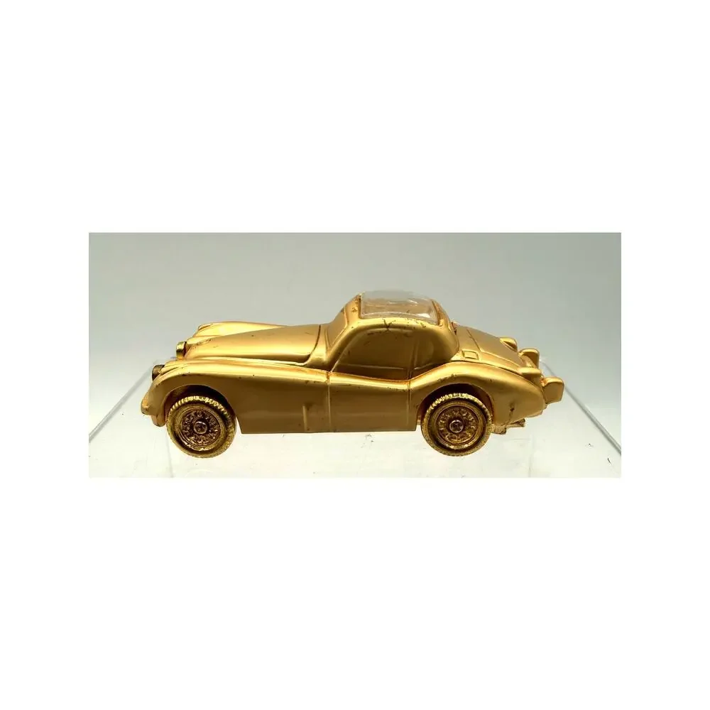 Geneva Mini Collectible Gold Plated Clock Car-Working