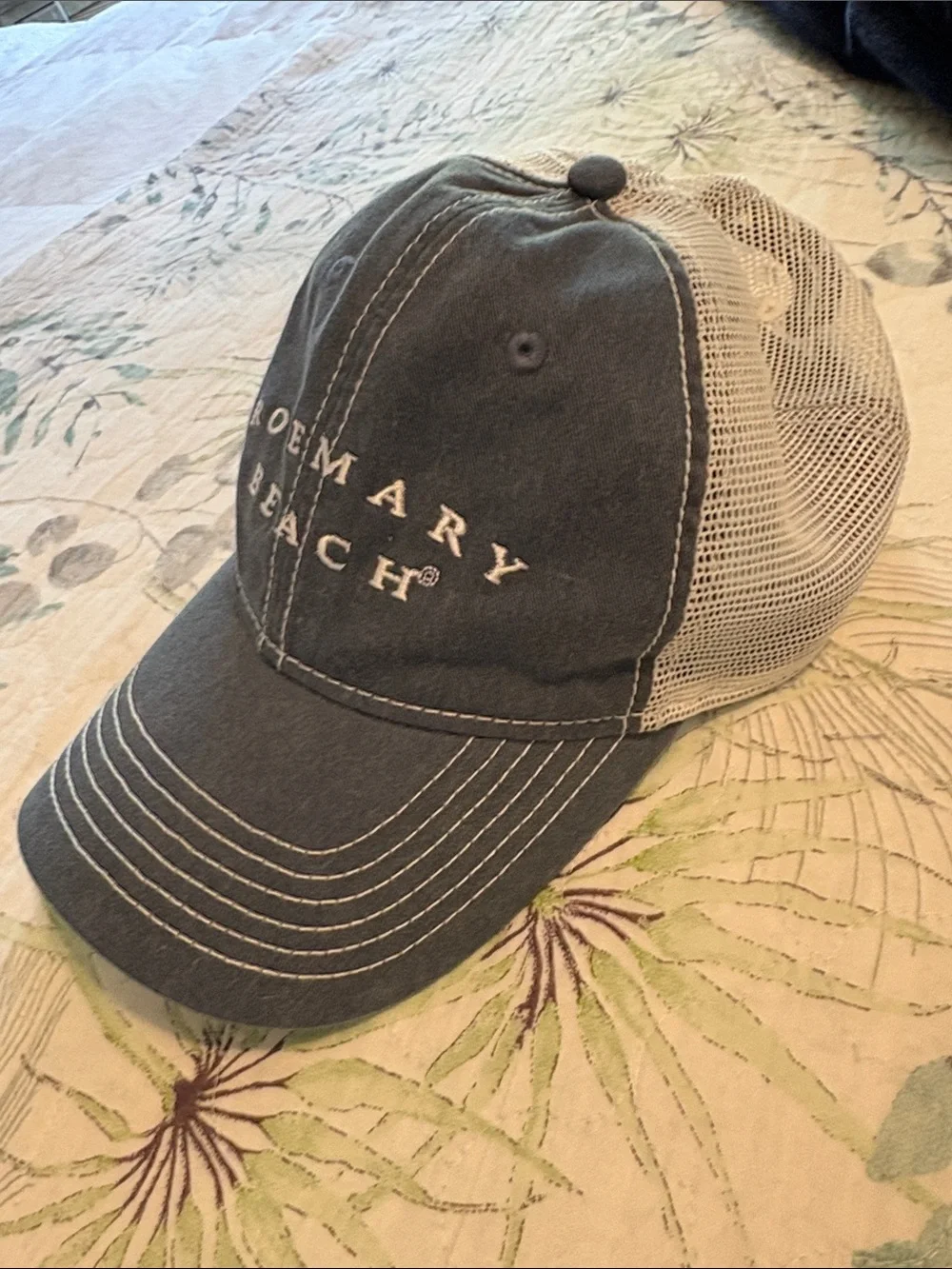 Rosemary Beach Embroidered Hat