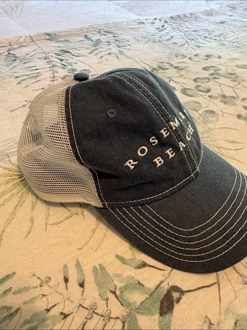 Rosemary Beach Embroidered Hat