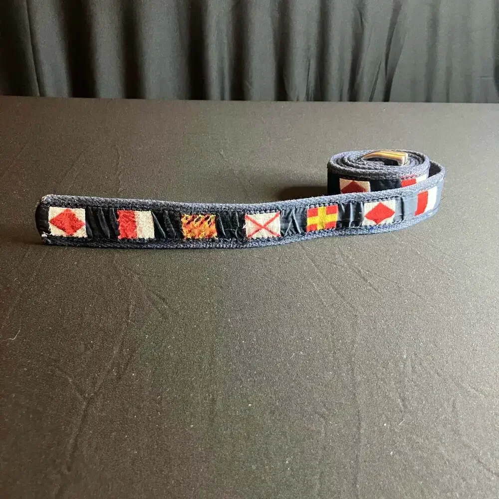 The Americana Collection by Accessories Unlimited Nautical Signal Flag Belt