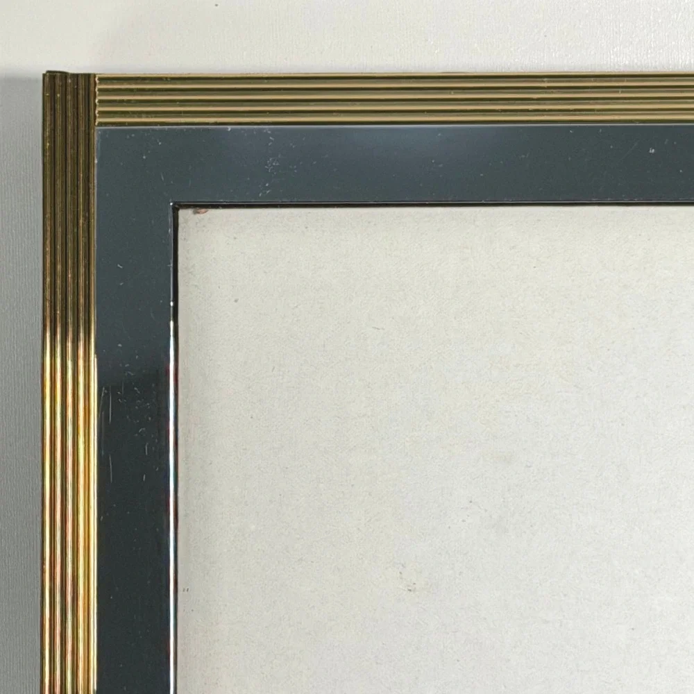 Vintage Picture Frame Ornate Old World‎ French Cottagecore Gold 9x11