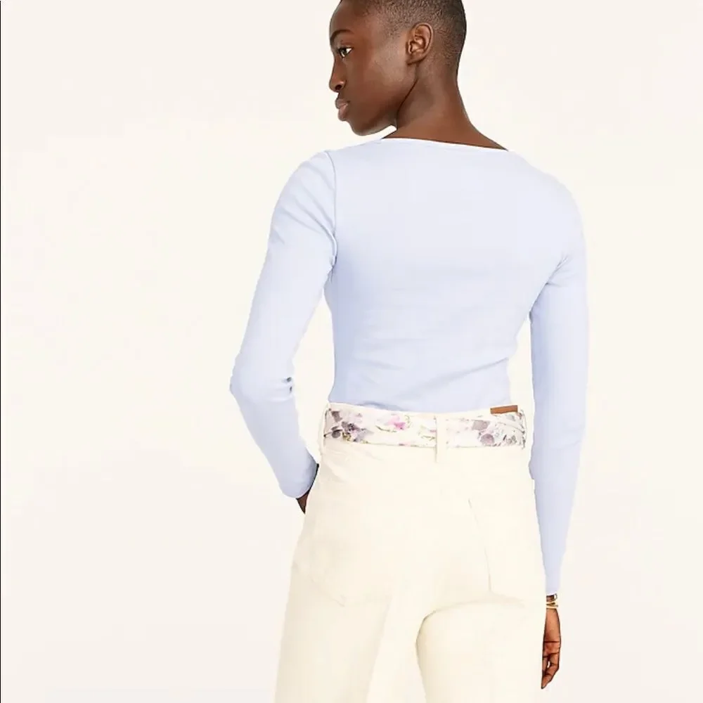 NWT- J Crew Scoopneck long-sleeve T-shirt‎ Size Medium and Large