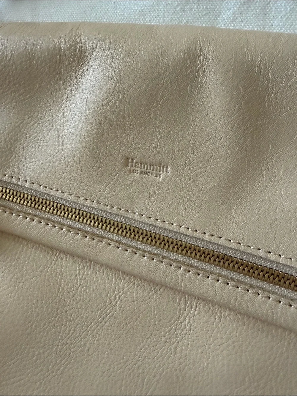 Hammitt VIP Leather Crossbody with Gold Hardware