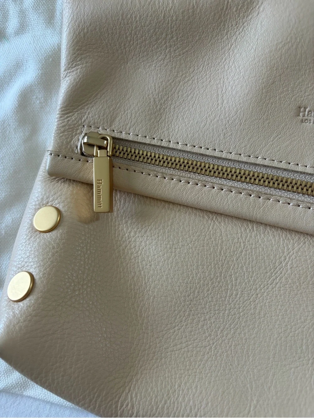 Hammitt VIP Leather Crossbody with Gold Hardware