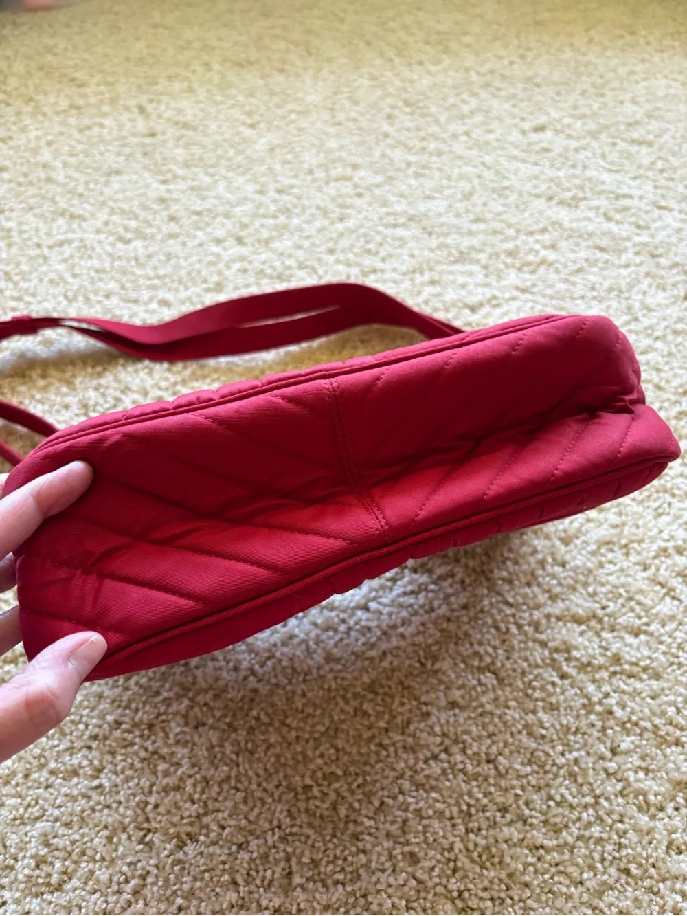 Vera Bradley compact quilted