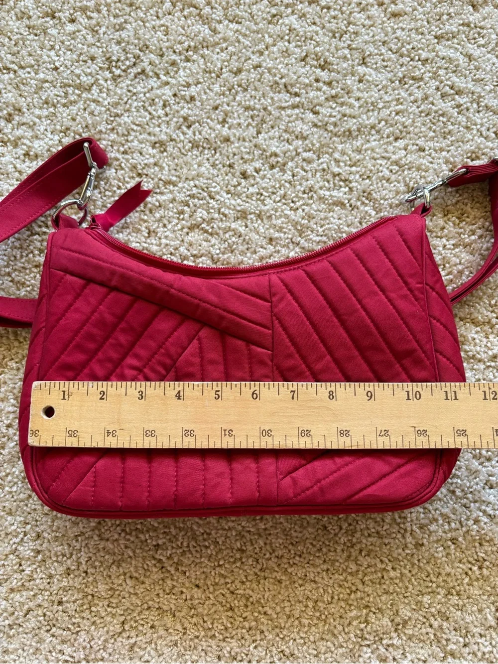 Vera Bradley compact quilted