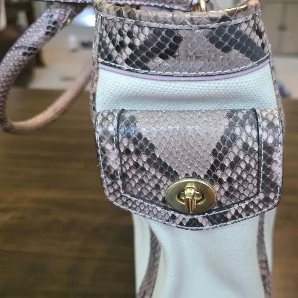 Coach tote canvas