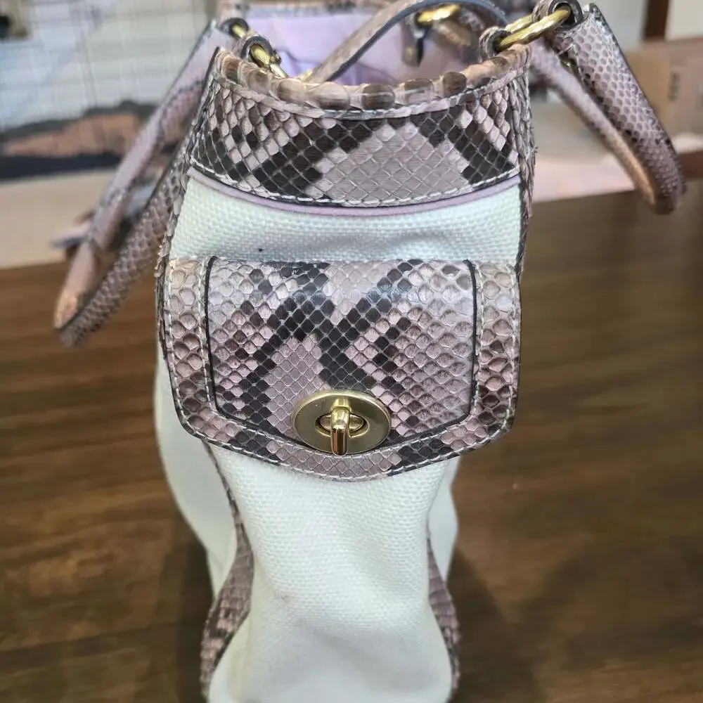 Coach tote canvas