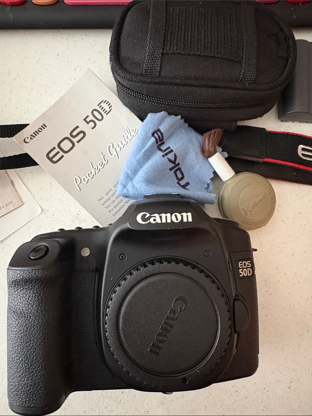 Canon EOS 50D DSLR Camera Body - Black