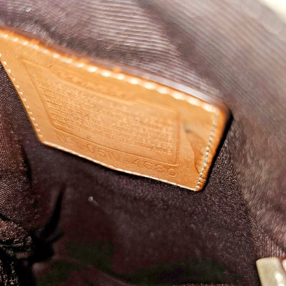Coach signature jacquard