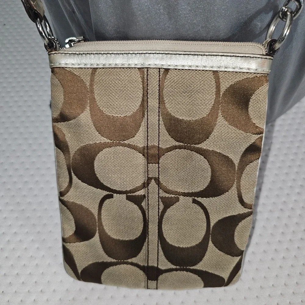 Coach signature jacquard