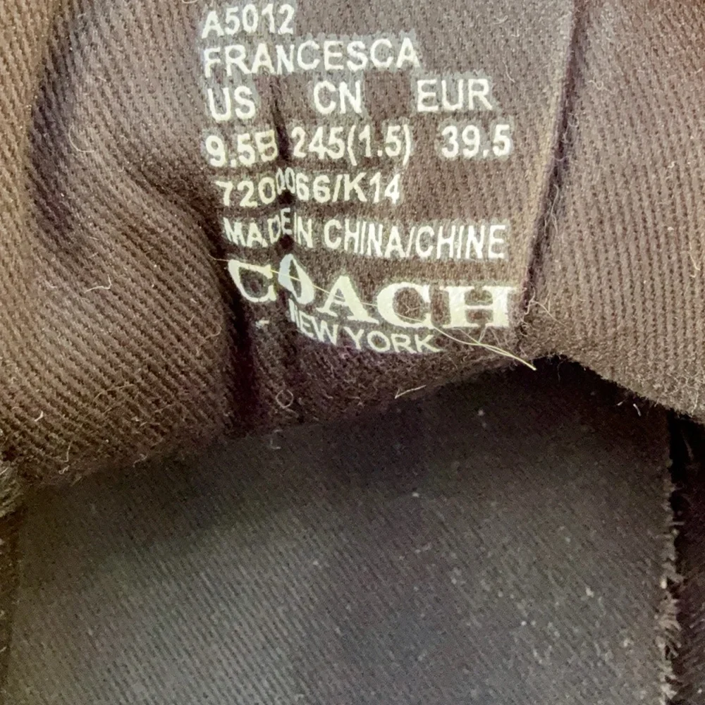 Coach sneakers good