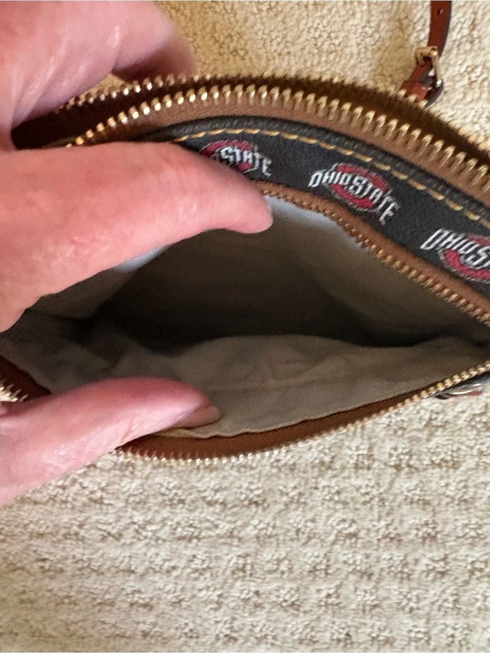 Dooney & Bourke The Ohio State University Cross Body - Excellent Condition