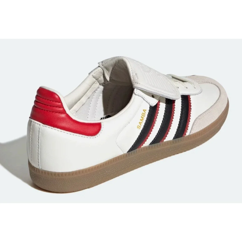 Adidas Samba LT Men's Size 4.5 White Black Better Scarlet JQ5124 NEW