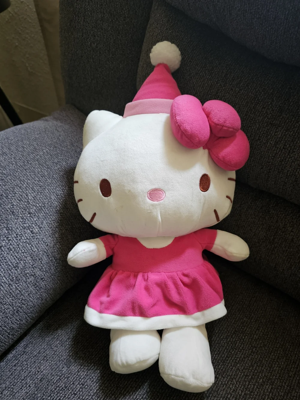 Hello Kitty Pink Dress Plush Doll