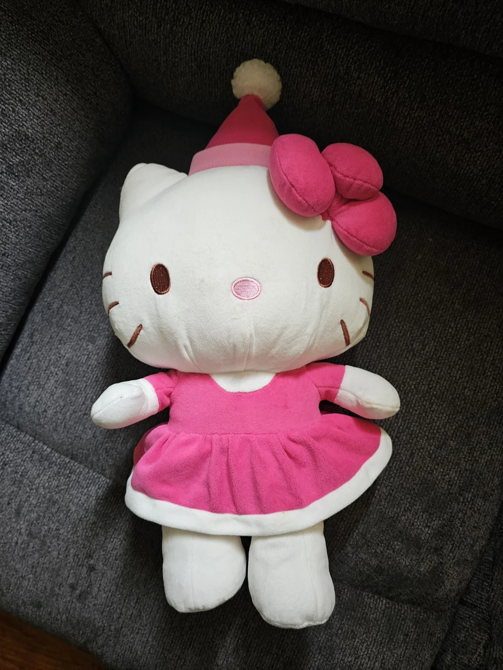 Hello Kitty Pink Dress Plush Doll