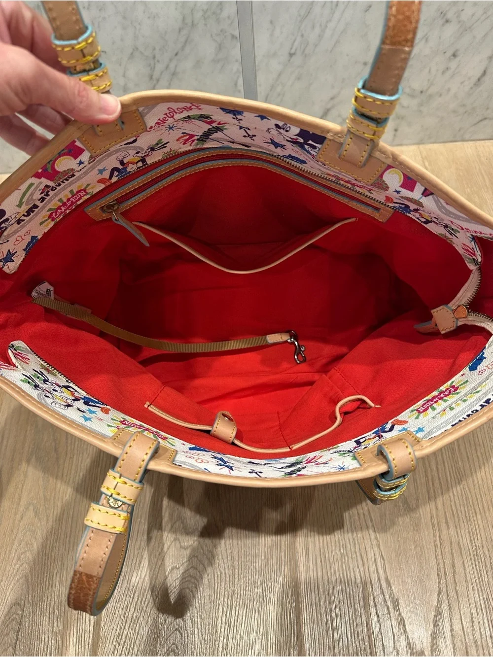 Dooney and Bourke Disneyland Marathon Tote
