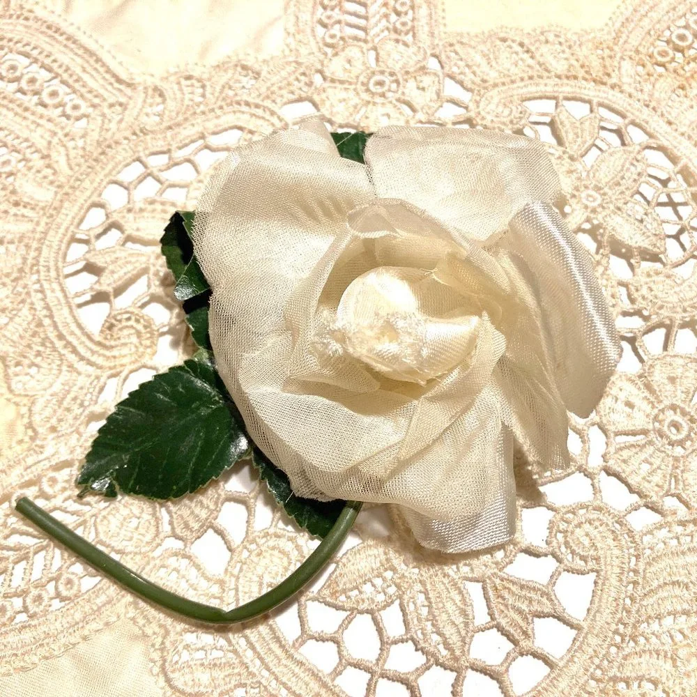 Camellia Flower Pin, Coco's favorite flower!