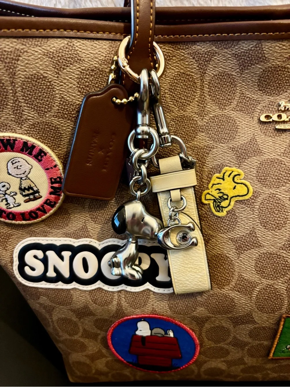 Coach x Peanuts Limited Edition City Tote – Excellent Condition with Extras