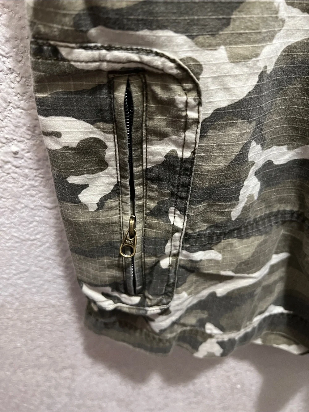 The North Face cut button pockets