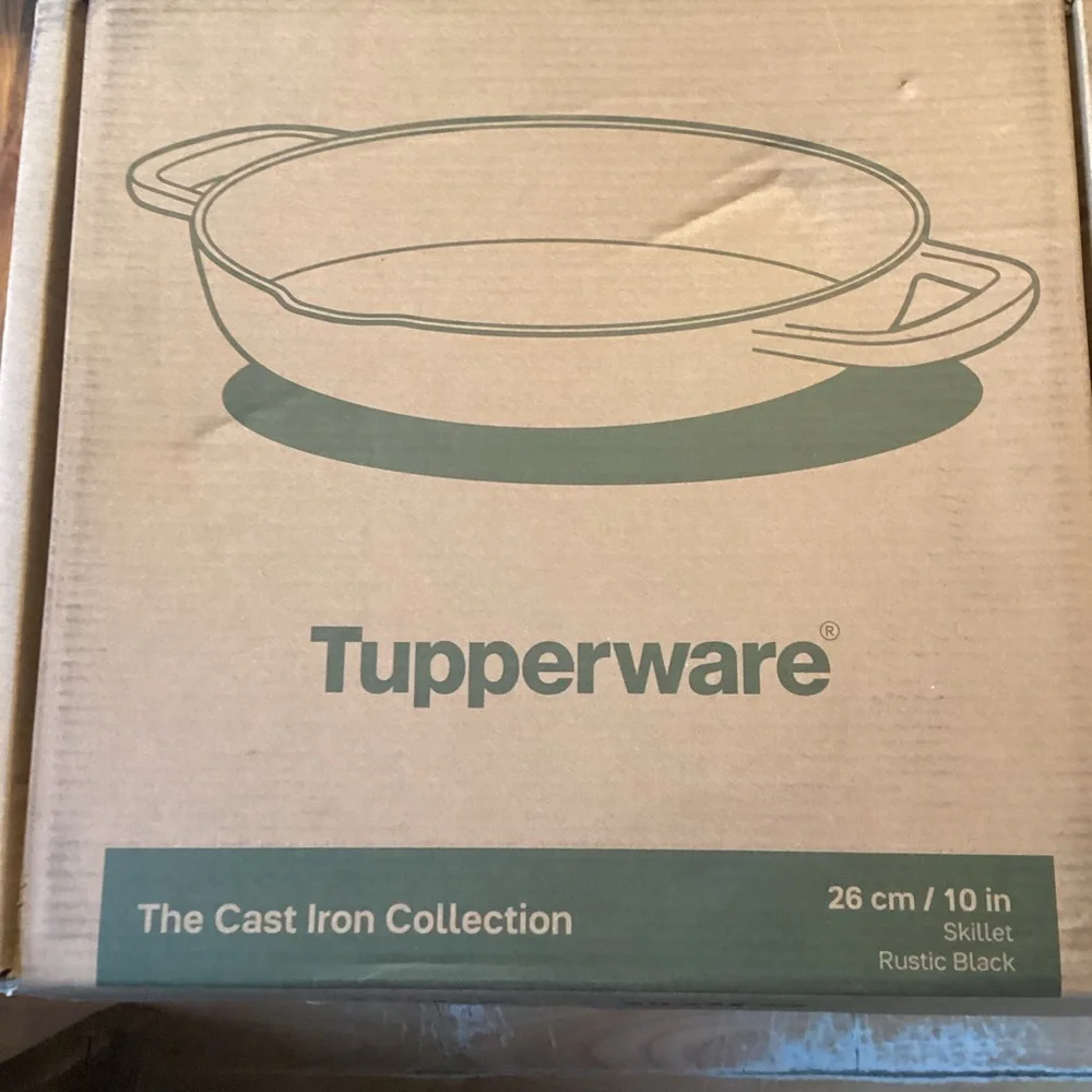 Tupperware cast iron