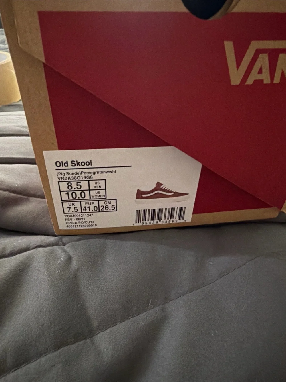 Vans branded shoe