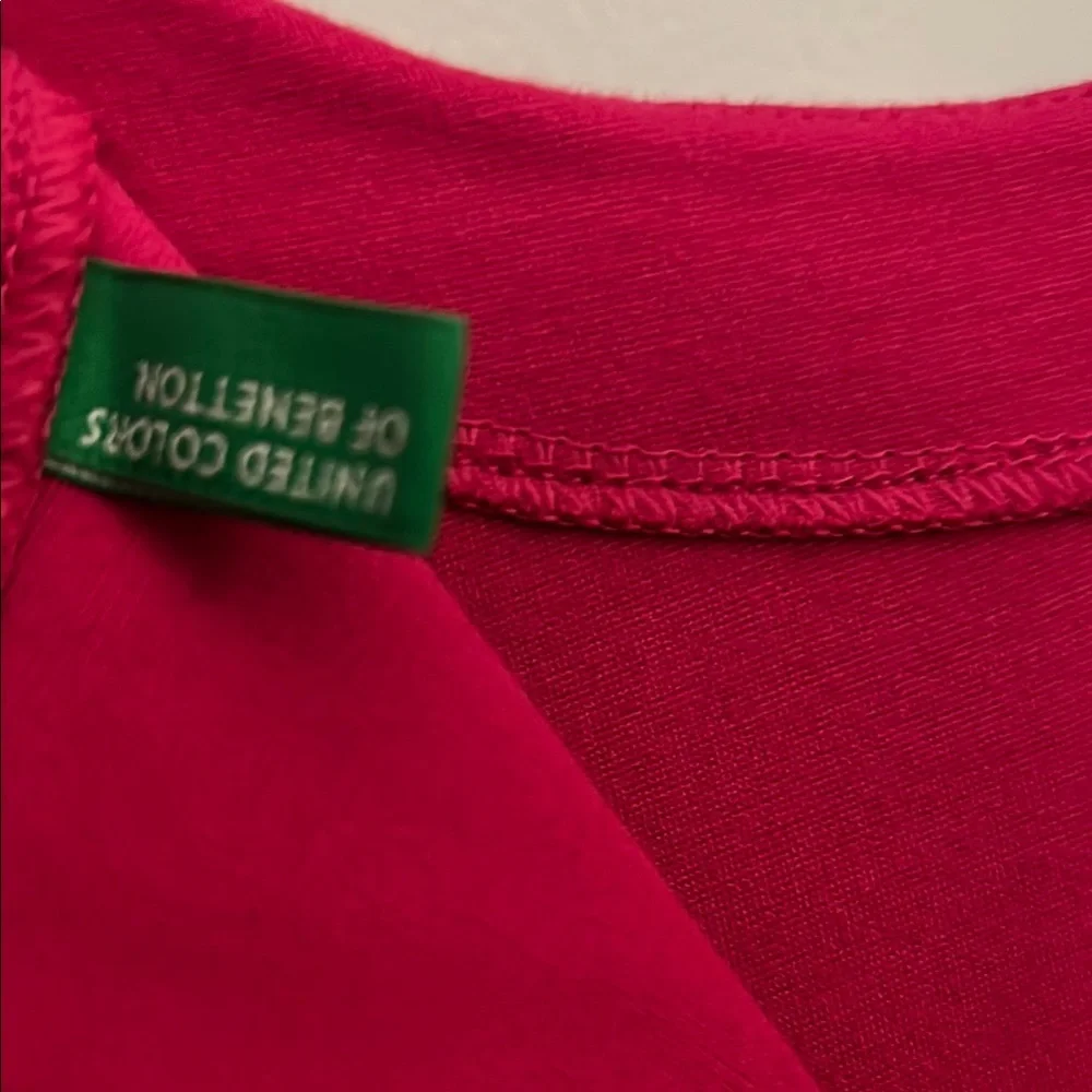 United Colors Of Benetton Hot Pink Kids Dress