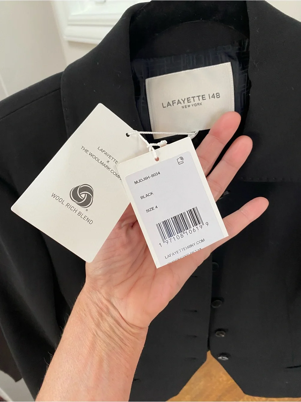 Lafayette 148 New York tailored black