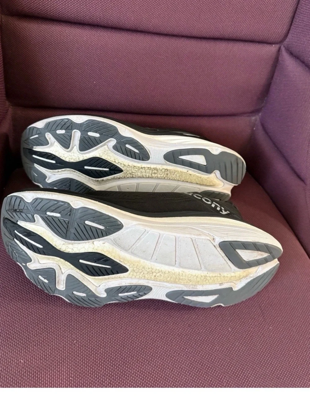 Saucony Black and Gray Men's Running Shoes