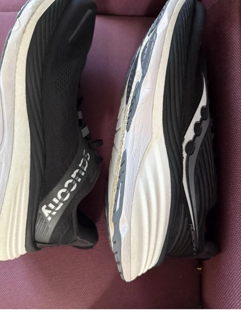 Saucony Black and Gray Men's Running Shoes