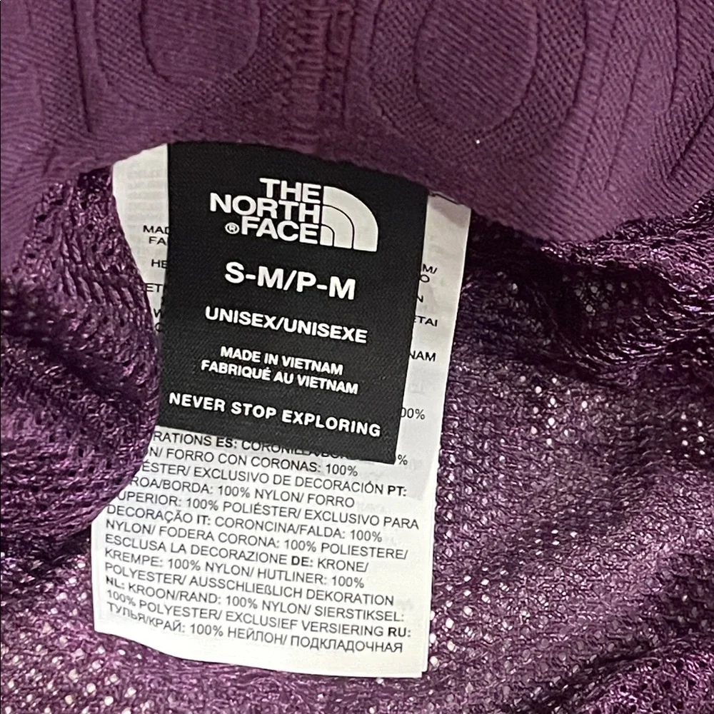 The North Face new tags